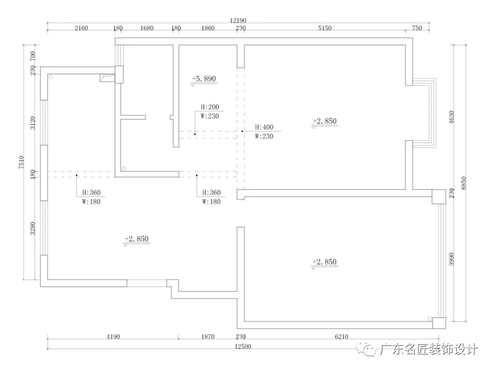 装修案例新中式风格别墅K1体育·(中国)官方网站-首层平面图